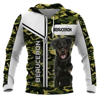 camouflage beauceron 3d hoodies printed pullover men for women funny animal sweatshirts fashion cosplay apparel sweater 01