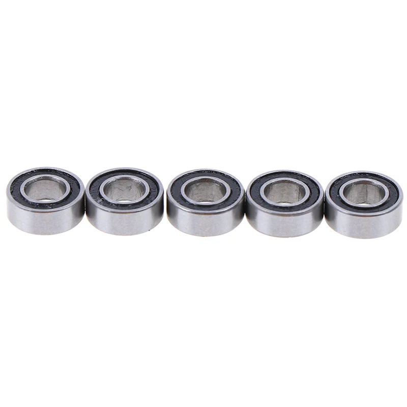 

5Pcs Black 4*8*3mm MR84RS MR84-2RS 4x8x3mm rubber sealed ball bearings