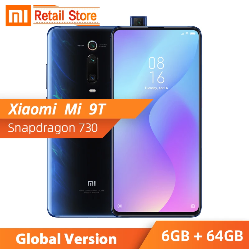 Промокод: nеwуеаr650 Глобальная версия Xiaomi mi 9 T 9 T 6GB 64GB Snapdragon 730 смартфон 48MP камера 6,3" полноэкранный красный мобильный телефон mi K20 NFC 4000mah Мобильный телефон