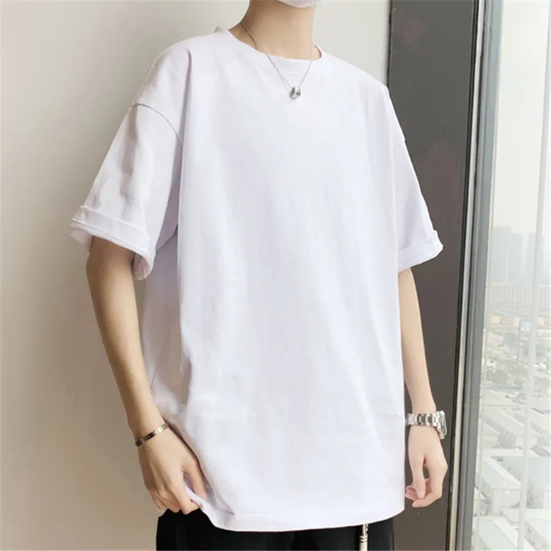 Мужская футболка 2020 Новое поступление летняя Модная Повседневная тонкая мужская