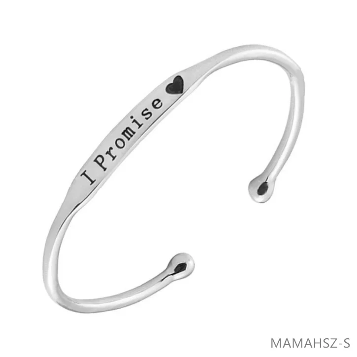 Серебряный браслет-манжета браслет модные женские ювелирные изделия подарочный