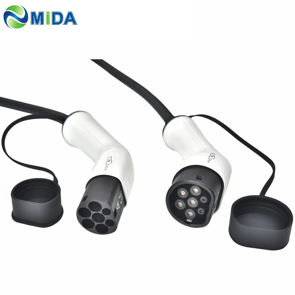16Amp 32Amp 5 м 3 фазы Тип 2 к кабель для зарядки электромобилей Iec 62196 EV Зарядное