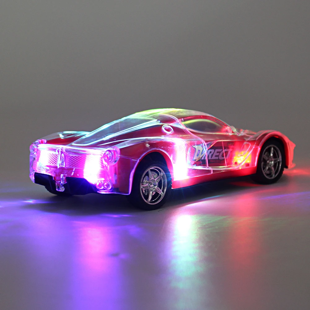 Высокая Скорость дистанционного управления имитационная модель 3D светильник RC электрическая игрушка гоночный автомобиль игрушка для детей на день рождения веселый рождественский подарок