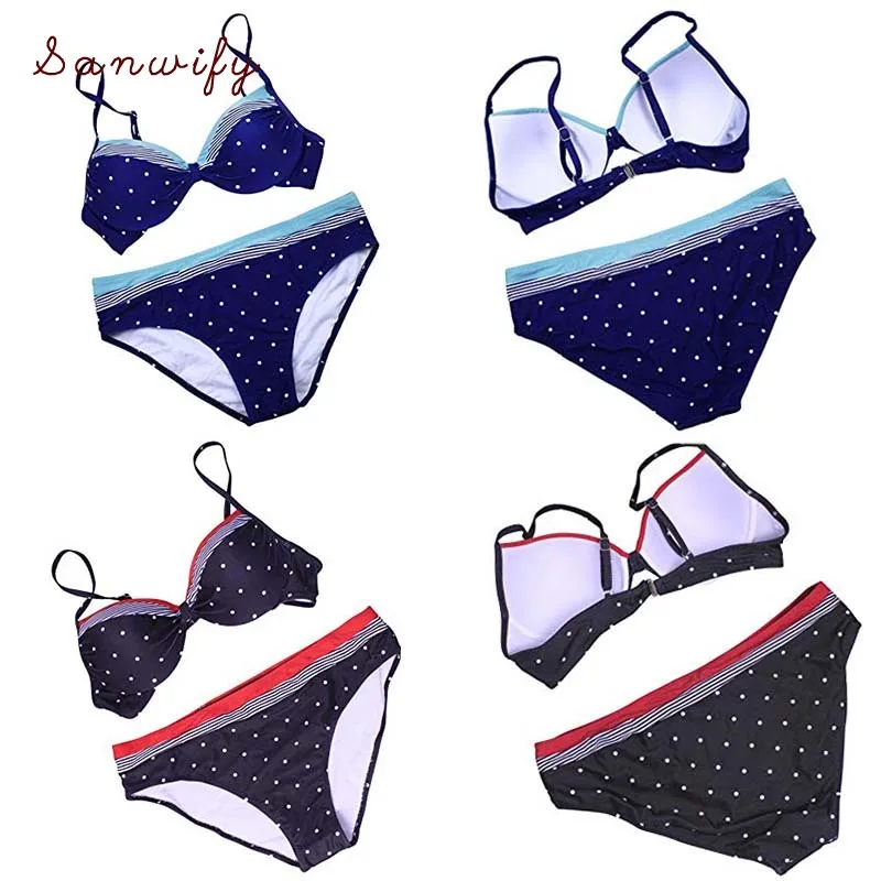 

2020 Push Up Bikinis Set Shiny Swimsuits Swimwear Women Black Bathing Suit Biquini 2020 Summer Beachwear Plus Size Xxl