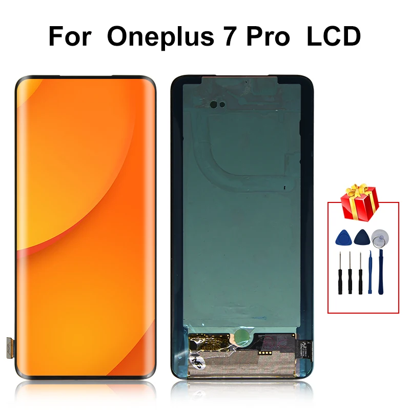 6 67 &quotОригинальный сенсорный ЖК экран для Oneplus 7 Pro дигитайзер дисплей запасные