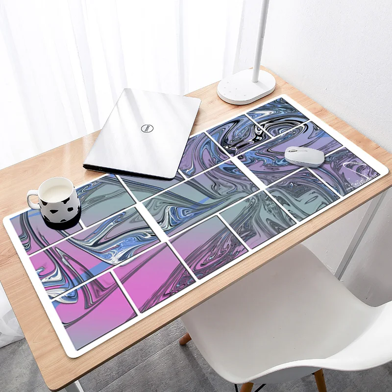 

gamer play mats BIG SIZE Rubber Game Mouse Pad Perfect Locking Edge lord of the mouse pad 3mm mouse pad Geometry