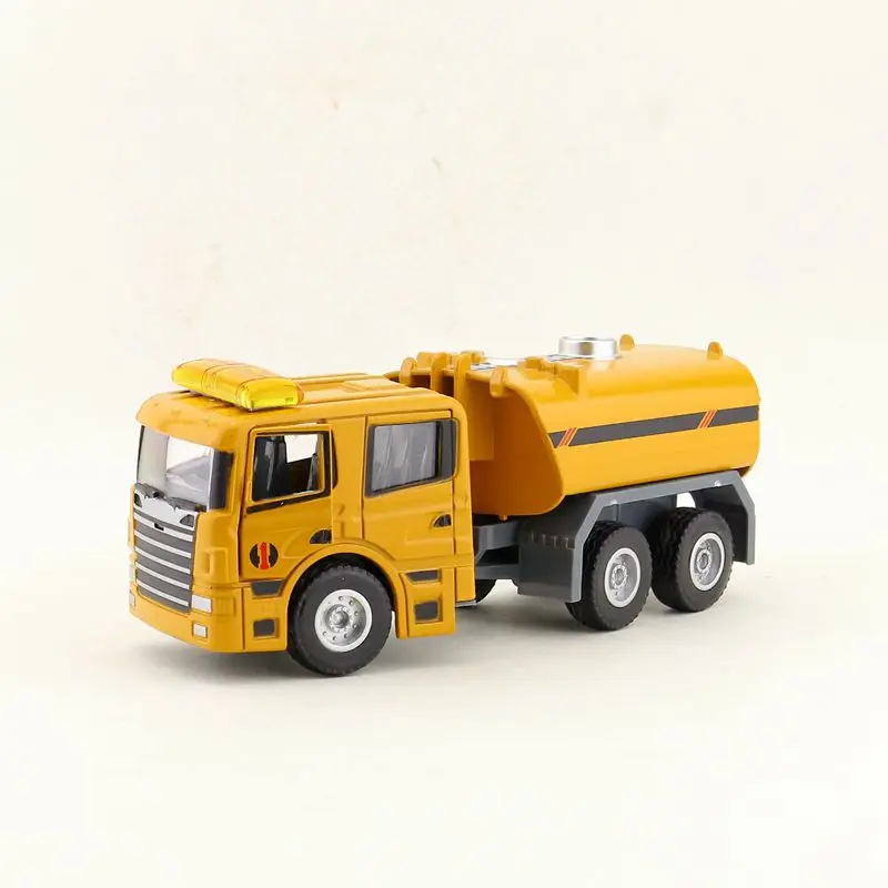 1:50 Die-Cast Collectible Engineering Vehicles Alloy Toys for Children Transport Trucks tractor Oil Tank Birthday Gift | Игрушки и хобби