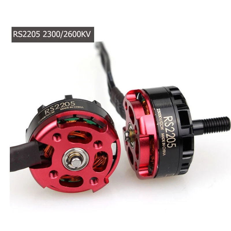 4 шт. Emax RS2205 2205 кв CW/CCW 3 4S бесщеточный двигатель для RC FPV гоночного дрона