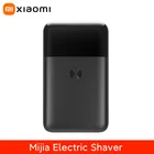 Электробритва Xiaomi Mijia для мужчин, зарядка от USB, двойное лезвие, водонепроницаемость IPX7, для влажного и сухого бритья