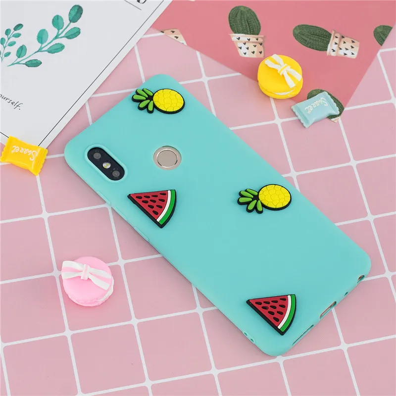 3D Единорог кактуса мягкий TPU чехол для Xiaomi mi A3 A1 A2 Lite mi 9T Red mi Примечание 8 7 6 5 K20 Pro 4 4X 5A 6A 4X S2 Red mi 7 Чехол