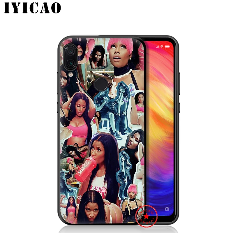 Популярный мягкий чехол IYICAO Nicki Minaj для Xiaomi Redmi Note 8 7 6 5 Pro 5A 4X силиконовый |