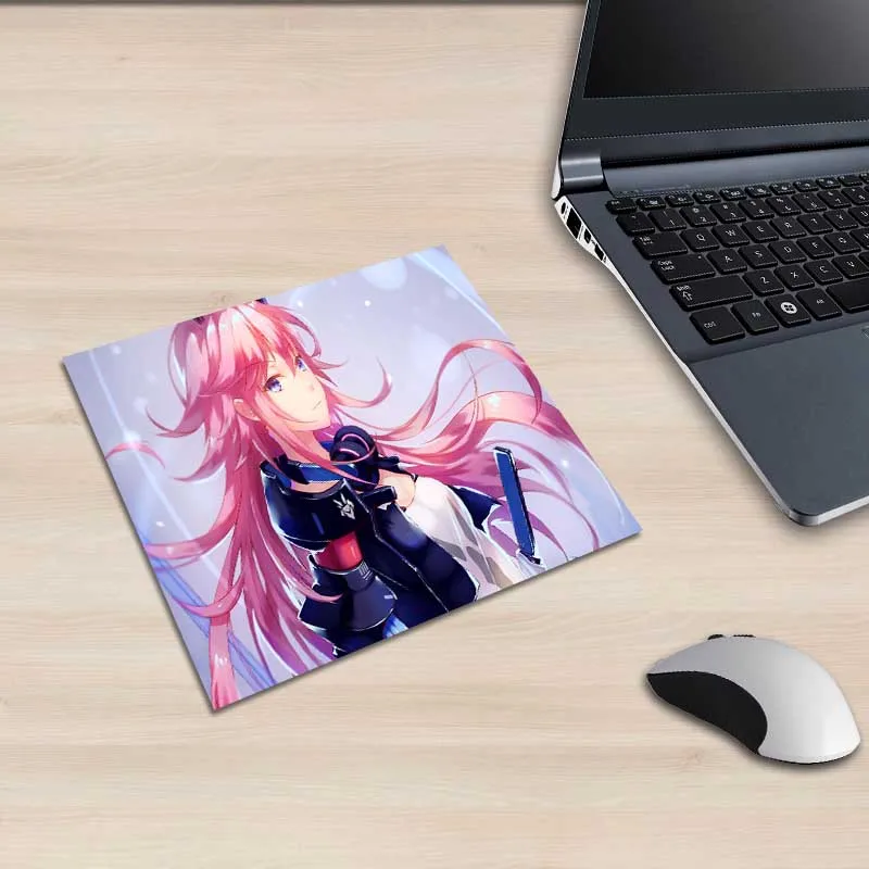 XGZ аниме квадратный коврик для мыши мультяшная милая девочка ноутбука ПК