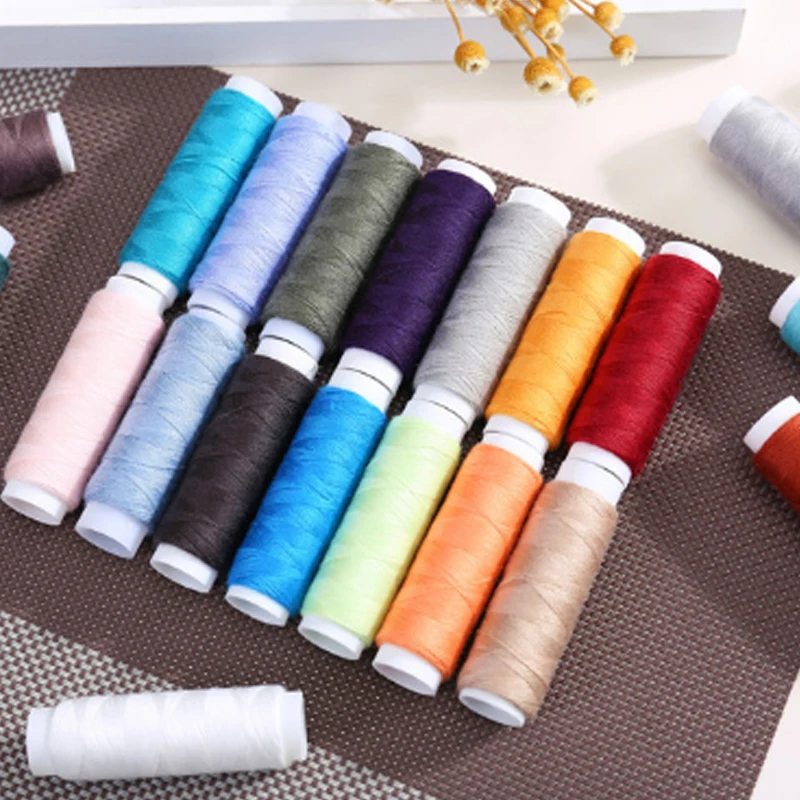 39 цветов ручная работа швейная нить домашняя вышивка машина линия коробка