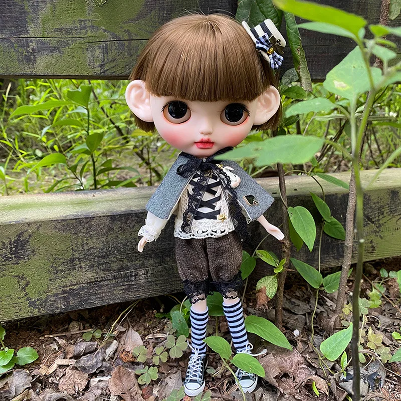 Коллекция 1/6 года Одежда для кукол Blyth платье шарнирных аксессуары 30 см шарнирные