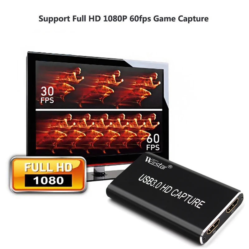 HDMI ЗАХВАТ USB 3,0 Тип C видео Захват Видео Аудио Захват игра захват рекордер ключ игра потоковая прямая трансляция