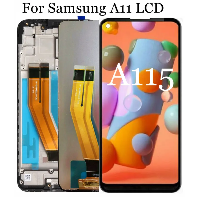 

ЖК-дисплей с сенсорным экраном и дигитайзером в сборе для Samsung Galaxy A11 LCD A115