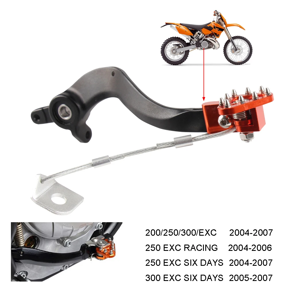 

Алюминиевый задний рычаг тормоза для мотоцикла KTM EXC 300 250 200 2004 6 дней 2005 2006 2007