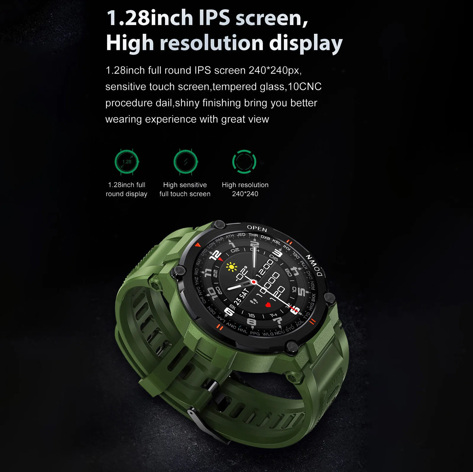 

2021 New K22 Smart Watch Men Sport Fitness Bluetooth Call Multifunction Music Control Alarm Clock Reminder Smartwatch For Phone