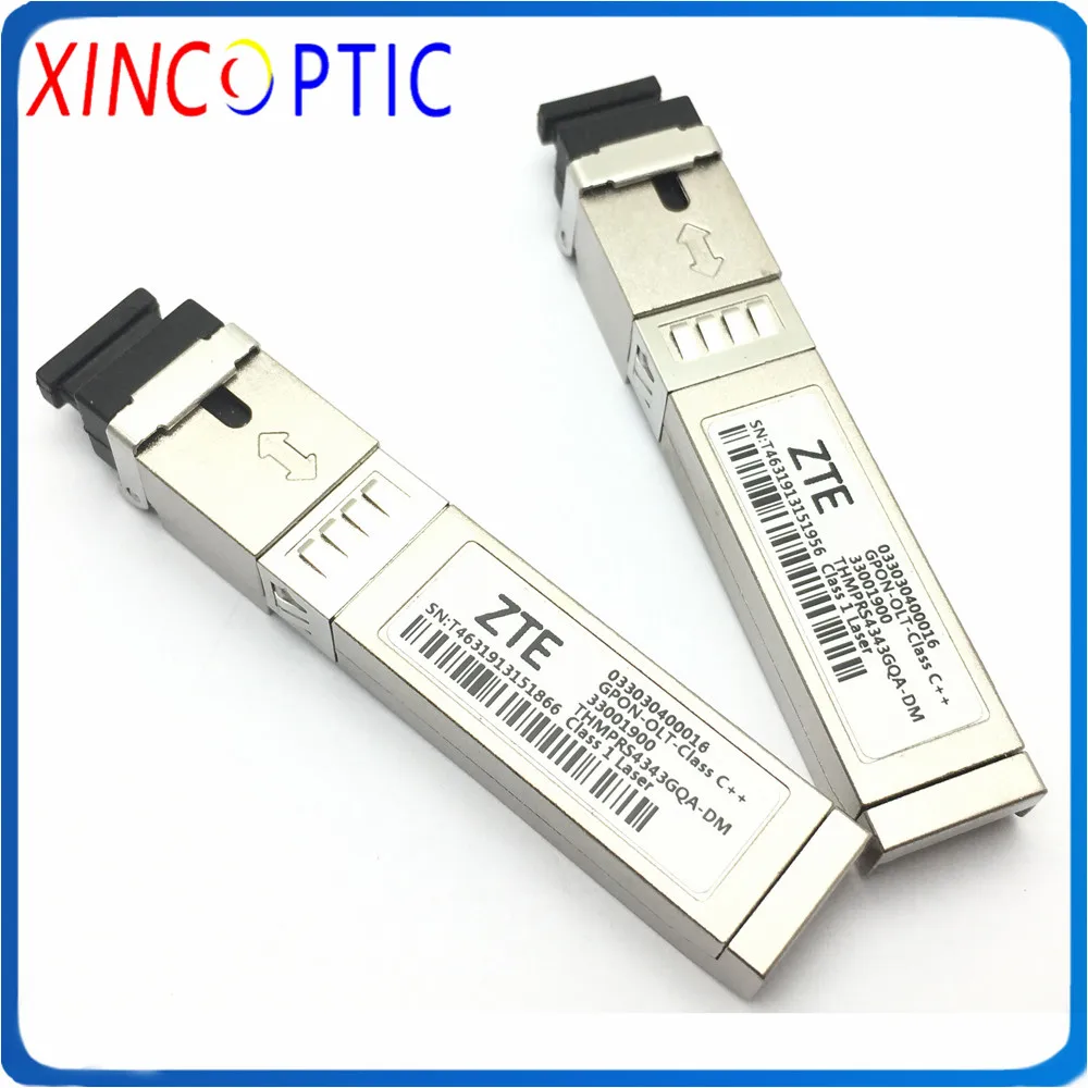 Оригинальный Второй модуль ZTE SFP C + GPON OLT Class для GEPON приемопередатчика
