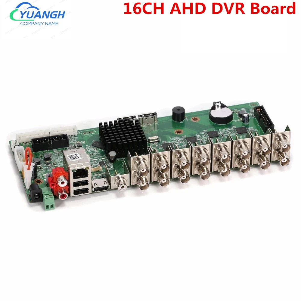 Купи 4CH 8CH 16CH система безопасности, AHD, DVR Board 5M-N CCTV цифровой видеорегистратор Hybrid NVR для 5MP аналоговых AHD CVI TVI IP-камер за 1,702 рублей в магазине AliExpress