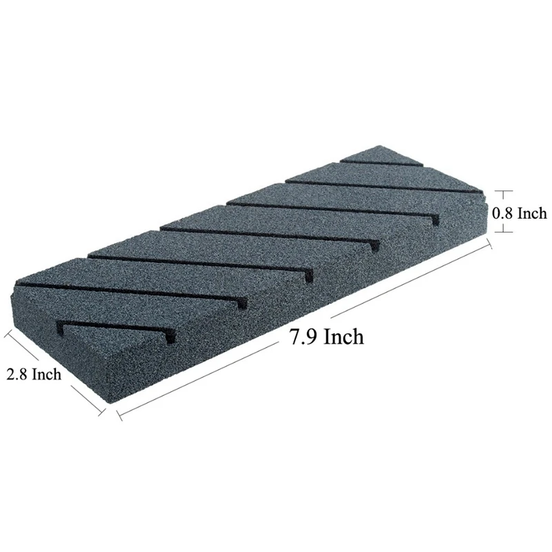 Flattening Stone For Whetstone Silicon Carbide Lapping With Grooves Coarse Grinding Plate Flattener Fixer | Дом и сад