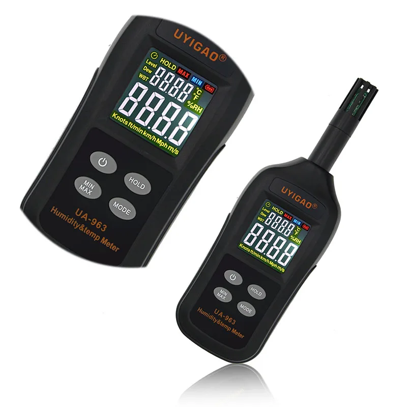 Digital Temperature and Humidity Meter LCD Display Portable High Precision Sensitive Laboratory Thermometer | Инструменты