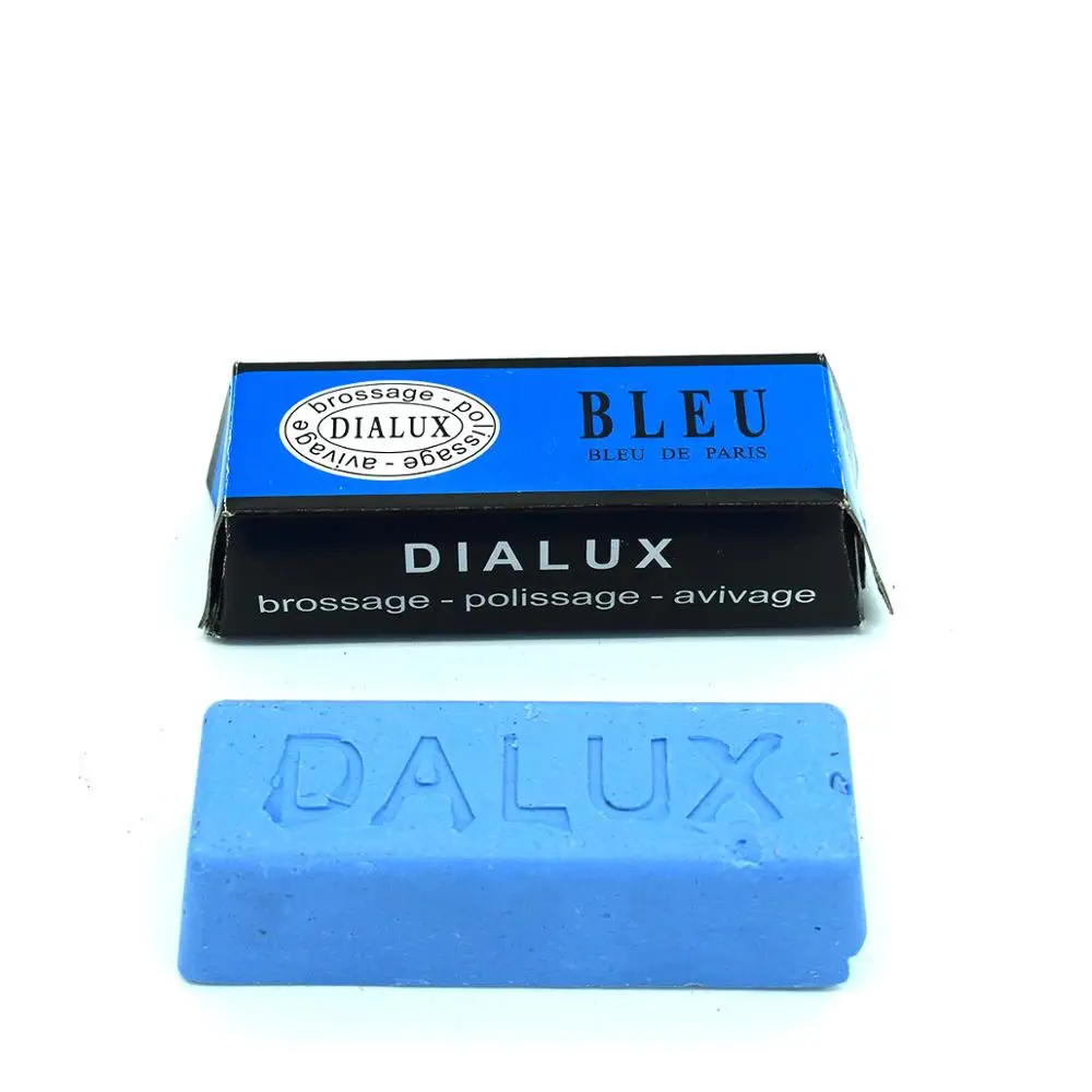 Полировка ювелирных изделий воск синего цвета красная Полировочная смесь Dialux