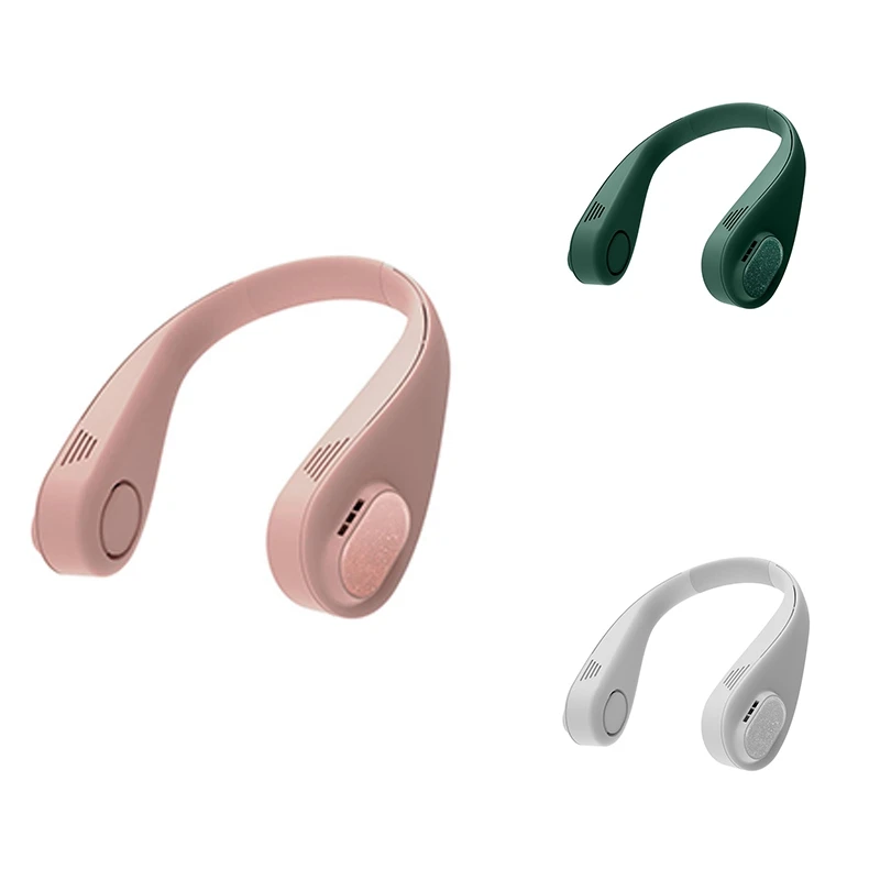 

Без листьев, подвесной шейный вентилятор, мини-USB, портативный, для улицы, офиса, путешествий