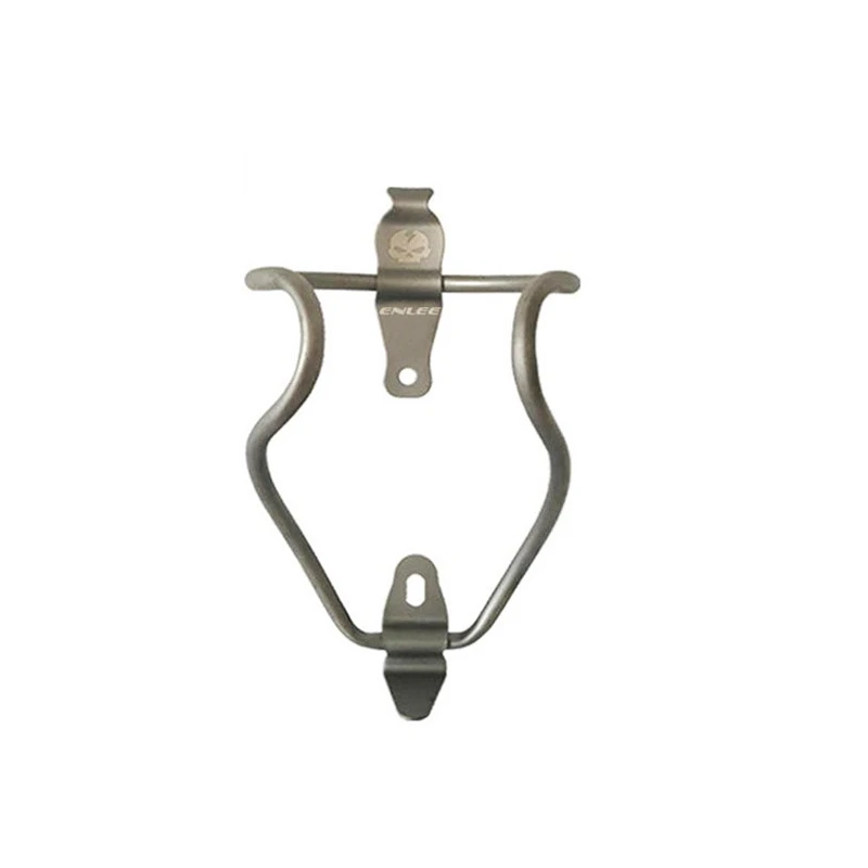 

Enlee Mountain Bike Titanium Alloy Bottle Holder Frosting Integrated Molding Water Cup Holders Iamok Bicycle Accessories