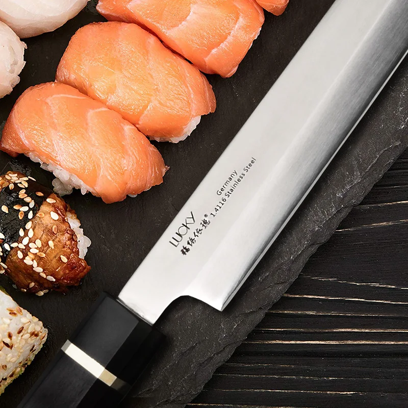 Японский кухонный нож Kiritsuke 24 дюйма 30 см немецкий из нержавеющей стали 1 4116