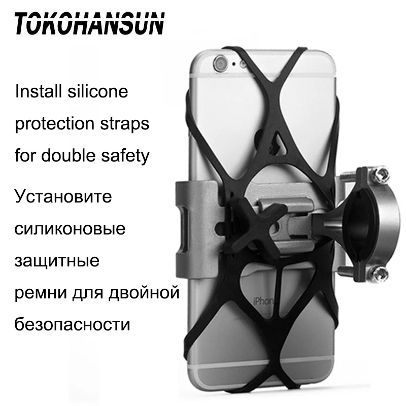 Держатель для телефона мотоцикла скутера 3 5 6 Дюймов|Подставки и держатели| |