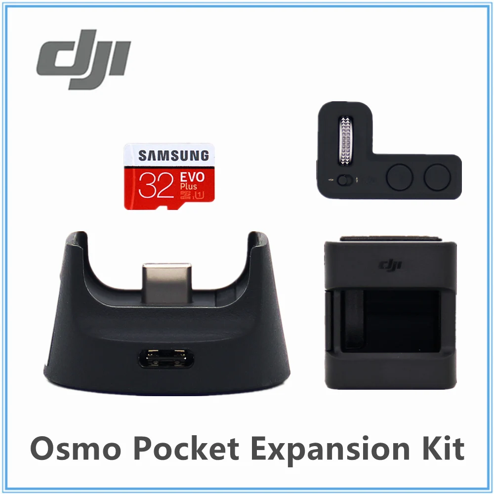 Карманный Комплект для расширения DJI Osmo оригинальные аксессуары включая колесо