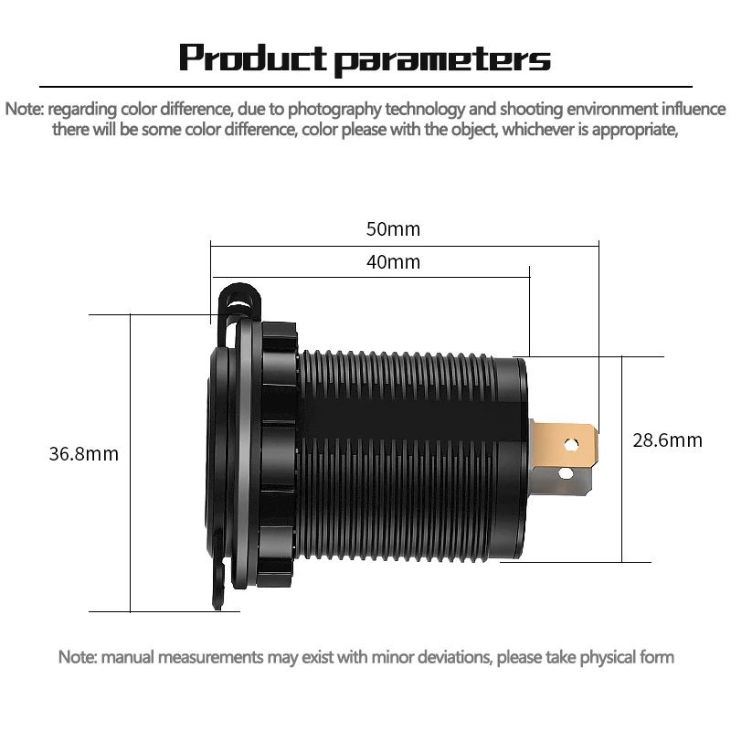 Автомобильное зарядное устройство с функцией быстрой зарядки 3 0 12 В/24 В 36 Вт