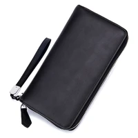 30pcs lot womens wallet leather wallet rfid 24 card holders cheque coin purse genuine leather ladys clutch wallet cartera