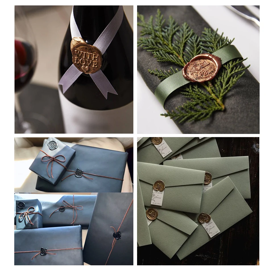 Штамп для восковой печати 70 шт. цвет в ассортименте | Дом и сад