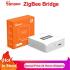 SONOFF Zigbee мост умный дом дистанционное управление ZigBee и Wi-Fi устройства на eWeLink APP Zigbee Hub Работает с Alexa Google Home