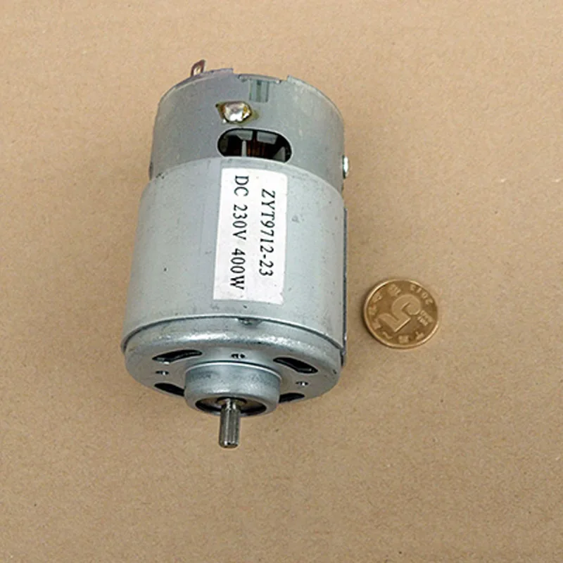 Высокомощный двигатель с охлаждающим вентилятором 400 В постоянного тока 9712 Вт