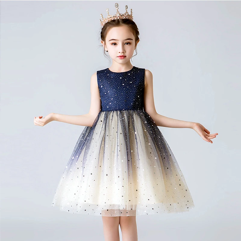Dress 7 Коллекция года, кружевное платье-пачка принцессы с цветочным рисунком для девочек возрастом от 4 до 10 лет, свадебное платье, вечернее платье для девочек, одежда для малышей, Disfraz - Цвет: Dress 7