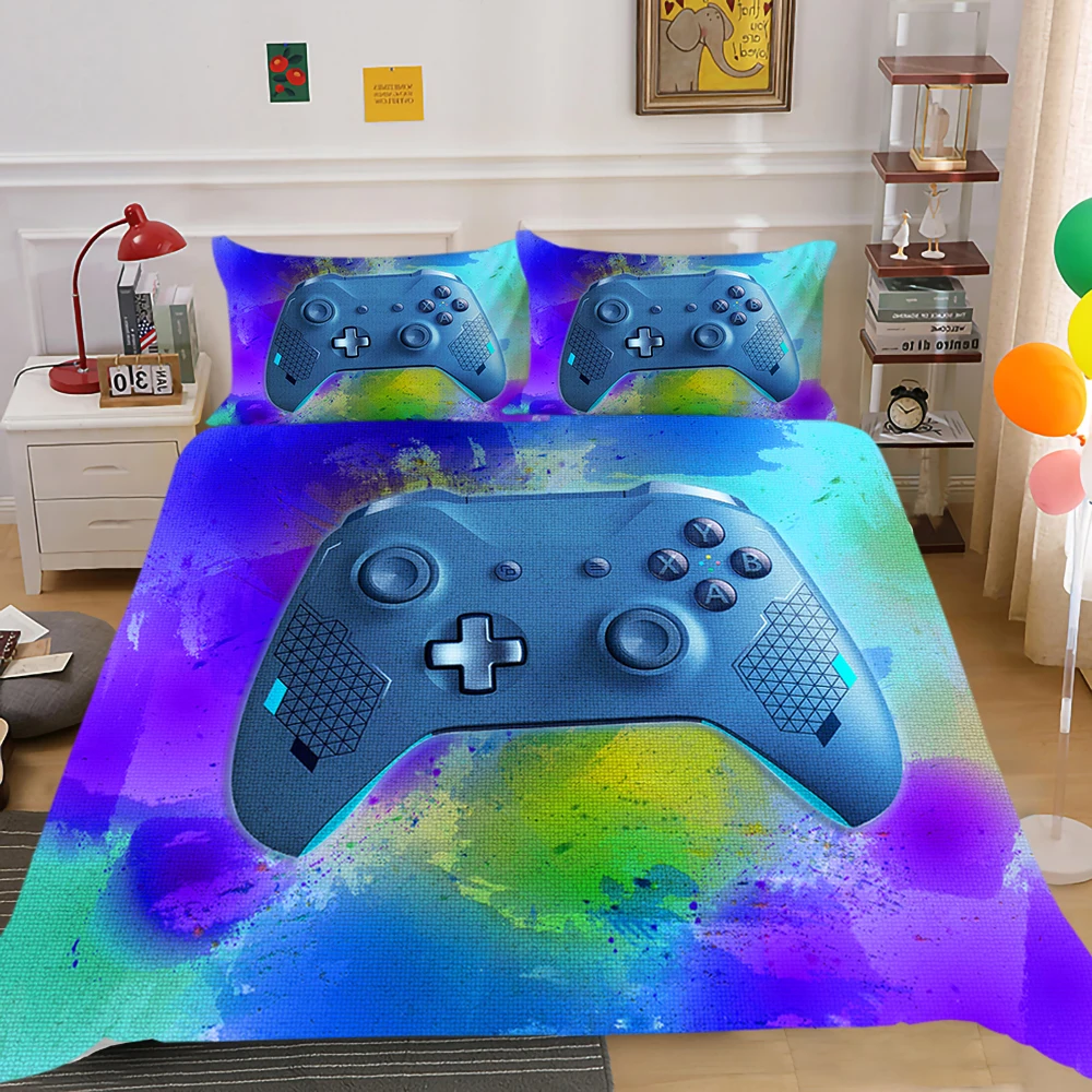 

Game Handle Bedding Sets Luxury Duvet Cover Set Boys Girls Bedclothes Unique Design Bed Set