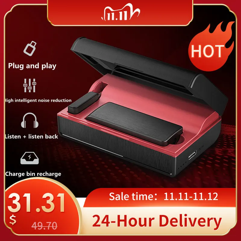 

Беспроводной конденсаторный петличный микрофон с креплением к отвороту и молнией для IPhone/IPad/Android/компьютера/ноутбука