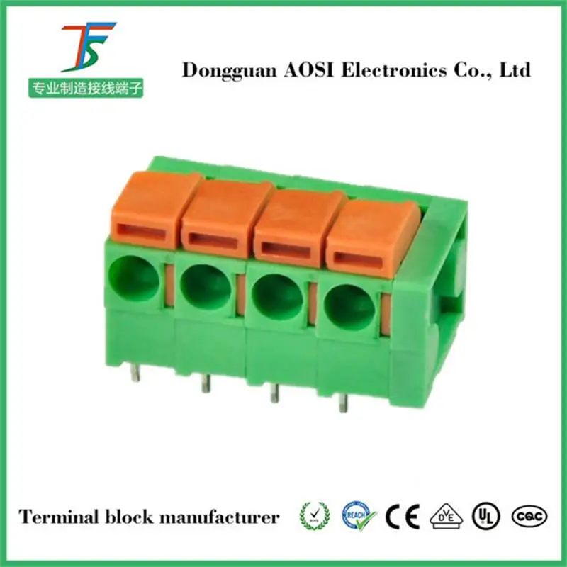 Клеммная колодка dg142R KF142R 2/3/4/5/6 контактов пружинный Коннектор с прямым углом