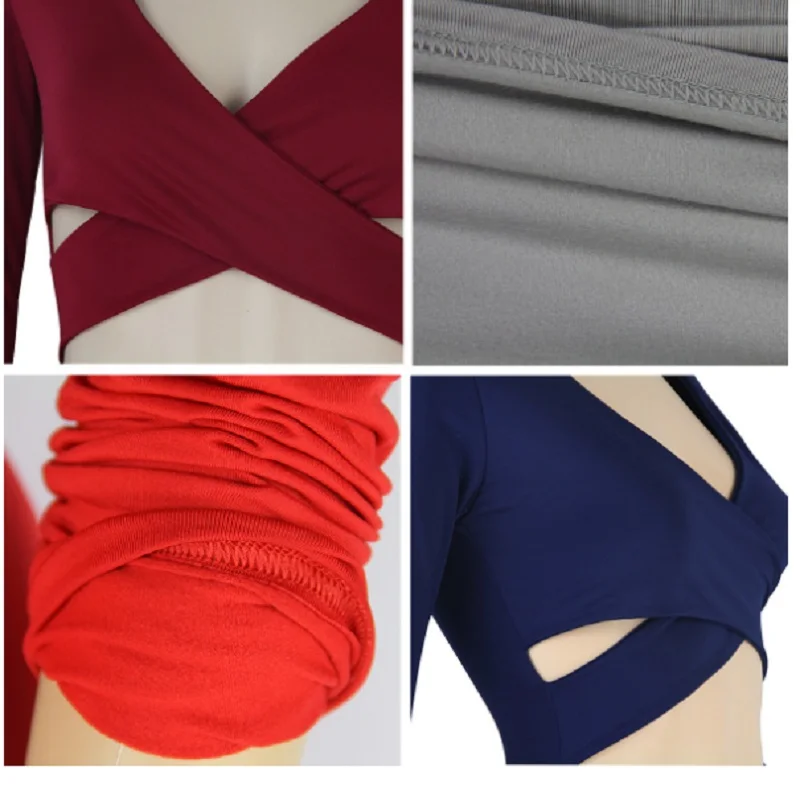 Women Autumn Winter Long Sleeve Red White Black Party Dress exy Midi Pencil Club Bodycon Bandage Plus Size red black gray | Женская