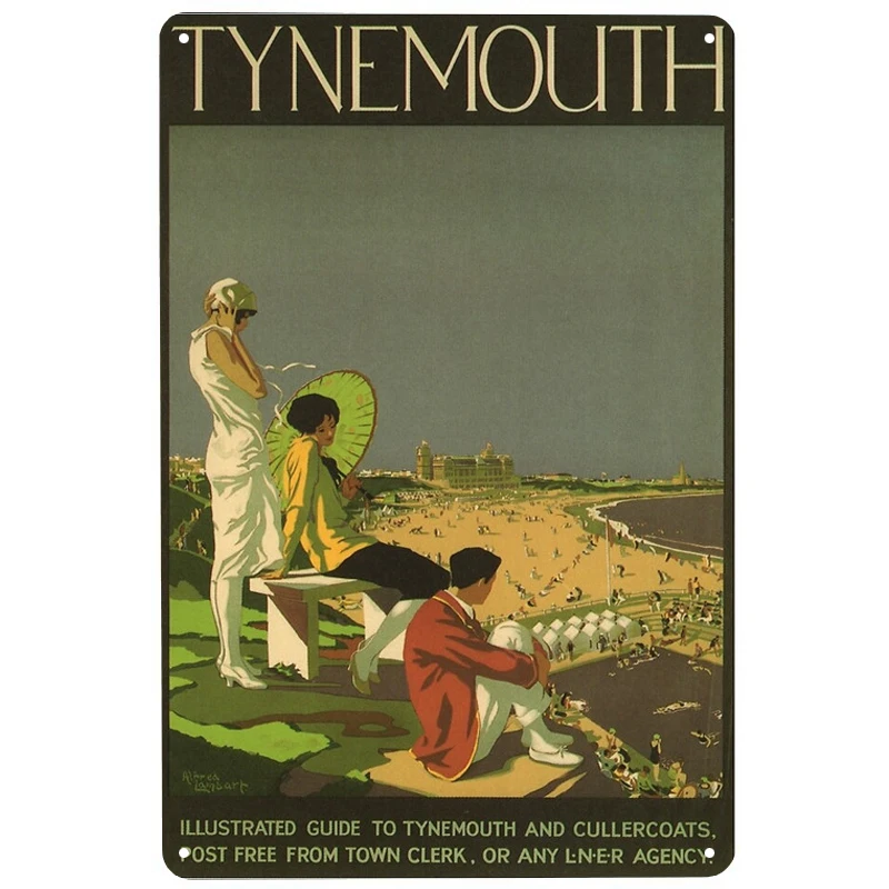 

Guide to Tynemouth printed Metal Signs Retro Tin Signs Funny Poster Decor for Bar Pub Club Decoration for Living Room Home