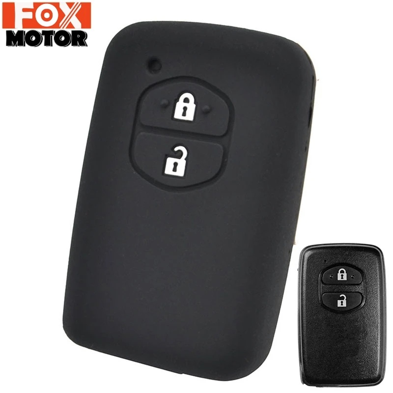 Силиконовый чехол с дистанционным управлением для Toyota RAV4 Land Cruiser Camry Highlander Prado Prius
