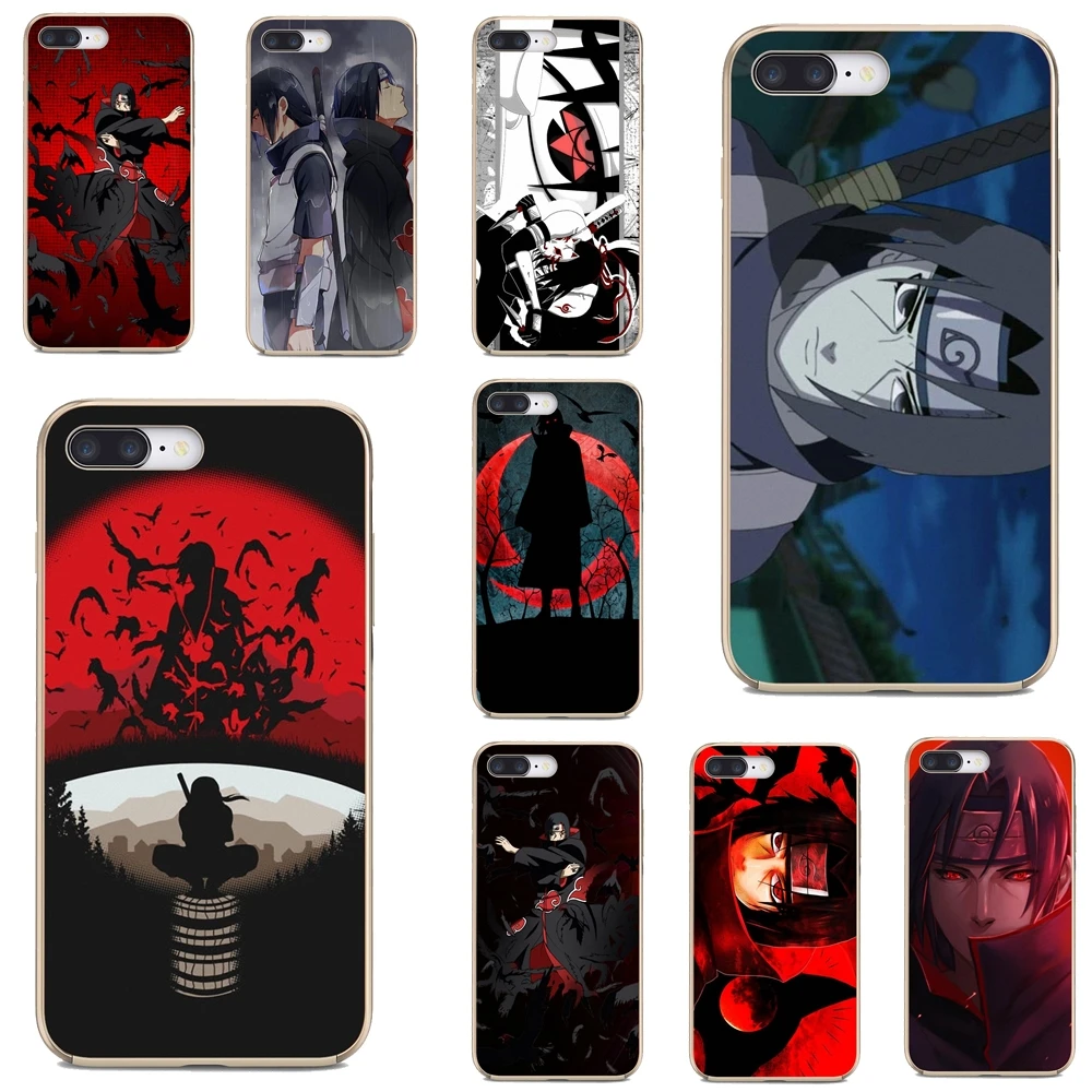 Чехол для телефона Samsung Galaxy S7 S8 S9 S10E S20 FE Note 10 20 Edge Lite Plus Ultra Naruto-Shippuden-Uchiha-Itachi-аниме |