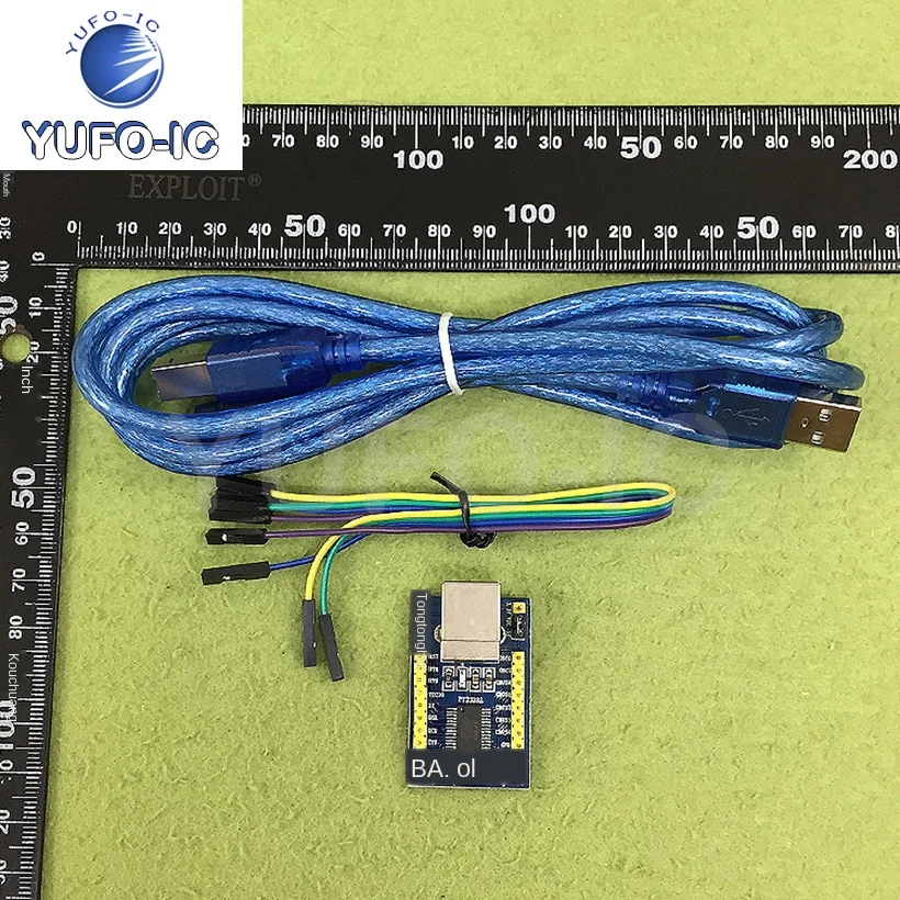 Фото Бесплатная доставка, 3 шт., поддержка Win8 FT232RL, модуль USB-к-последовательному USB TTL 3,3 В/5 В, опционально №3