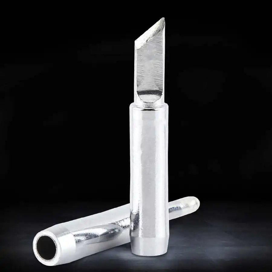 12 шт. наконечник для паяльника без свинца серебристая медь 900M-T + Корпус подходит