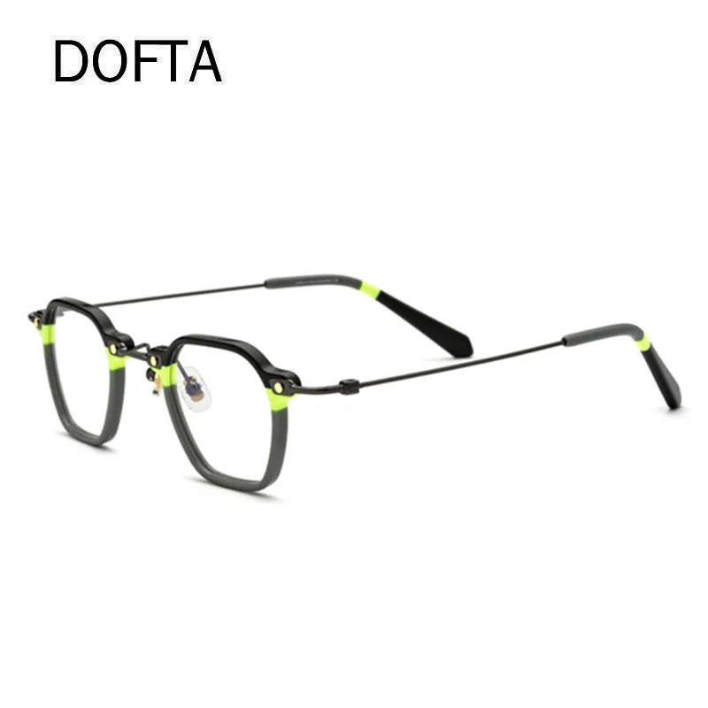 

DOFTA Acetate Titanium Glasses Frame Men New Vintage Square Prescription Eyeglasses Women Optical Spectacles Eyewear 55313