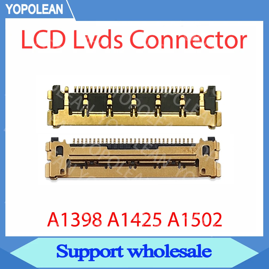 10 шт. Новый ЖК светодиод LVDS Кабельный разъем 30 контактный для Macbook Pro Retina A1398 A1425 A1502