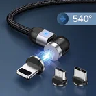 Магнитный кабель GETIHU Micro USB, Type-C, мобильный телефон, для быстрой зарядки, для iPhone 12, 11 Pro, Xiaomi, Huawei, Samsung